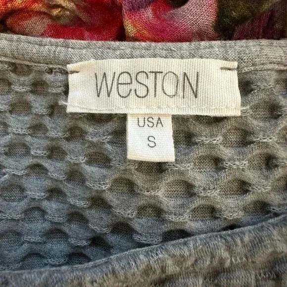 Anthropologie | Weston | Wool Blend Long Sleeve Boho Floral Blouse Size Small S - Picture 6 of 8